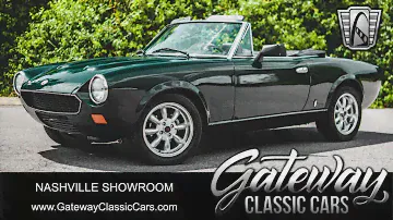 1979 Fiat 124 Spider 2000 Convertible, Gateway Classic Cars - Nashville, #1704-NSH