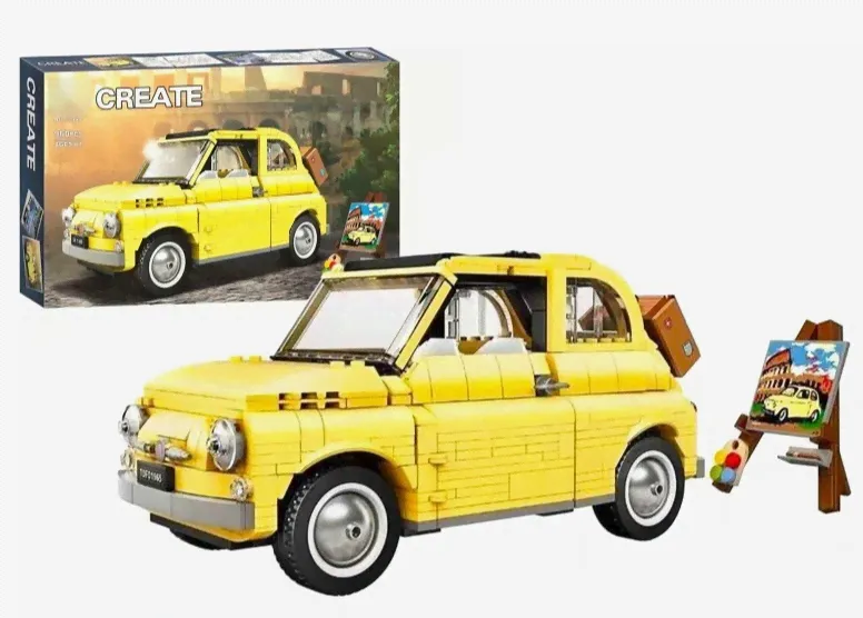 Конструктор Chinese bricks 71103 Fiat (Фиат) Nuova 500 / 180163