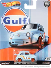 Hot Wheels Car Culture Gulf Racing Fiat 500D Modificado