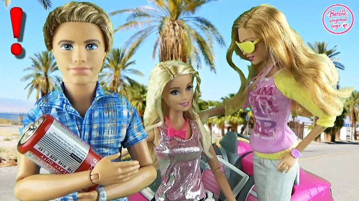 Мультфильм Барби. Встреча с Саммер. Кен чинит кабриолет ♥ Barbie Doll Summer Car Ken