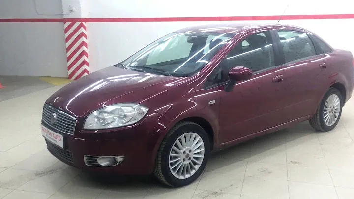 FIAT Linea, 2008 1.4 MT (120 л.с.) Экспресс обзор от Александра Никулина, Автосалон Boston