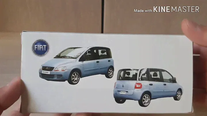 UNBOXING FIAT MULTIPLA MAJORETTE SCALA 1/43