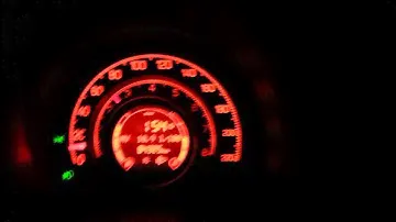 Fiat 500 1,4 Sport 0-200 km/h (stock)