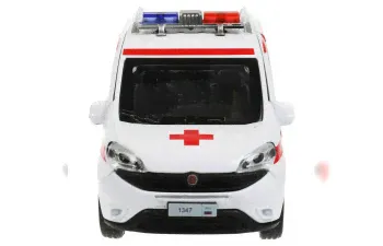 FIAT Doblo Скорая, белый-4