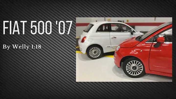 Fiat 500 '07 by Welly (1:18)