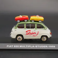 Ixo 1:43 Fiat 600 Multipla-Studer 1959 литая металлическая Игрушечная модель автомобиля (art.: 3920bbc4bc5f7)