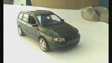 Unboxing Diecast Model Fiat Stilo MultiWagon by Norev 1:43