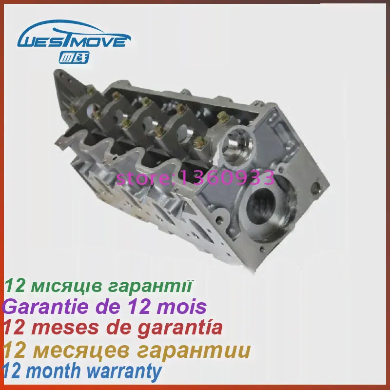 головка блока цилиндров для Fiat Brava Bravo Marea Doblo Multipla Punto Marengo Stilo 1910CC 1.9 JTD 8V 1999- ДВИГАТЕЛЬ: 182B9.000 192A3.000