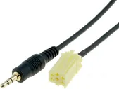 AUX-FIAT.02, Адаптер Aux, Jack 3,5 мм, Alfa Romeo, Fiat, Lancia, Smart, 0,8м