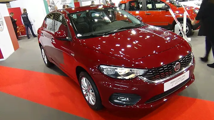 2018 Fiat Tipo Sedan 1.4 95 Easy - Exterior and Interior - Salon Automobile Lyon 2017