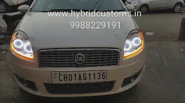 Fiat Linea Punto Custom  Projectors headlights