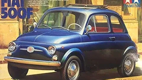 1st part Fiat 500 Sabatelli scale 1/24 Tamiya kit & Kmp transkit