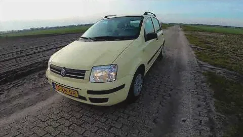 Fiat Panda 1.2 Dynamic 2008 review (Zonder commentaar)