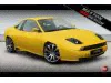Накладки на пороги AF Unlim от Maxton Design на Fiat Coupe