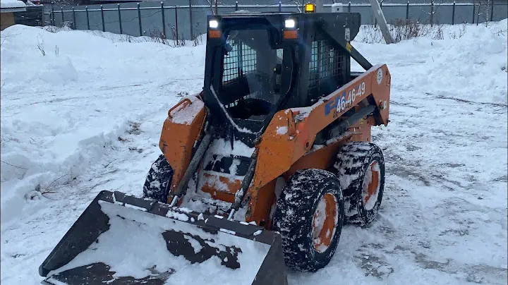 Обзор (продажа) мини погрузчик Fiat Kobelco 2002 года.