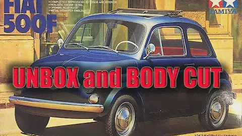 #1  building TAMIYA 1/24  FIAT500f