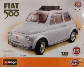 Fiat 500 L 1968 года 1:18 сборная металлическая модель автомобиля Bburago 18-15032