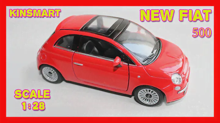 №253 New Fiat 500 (Kinsmart)