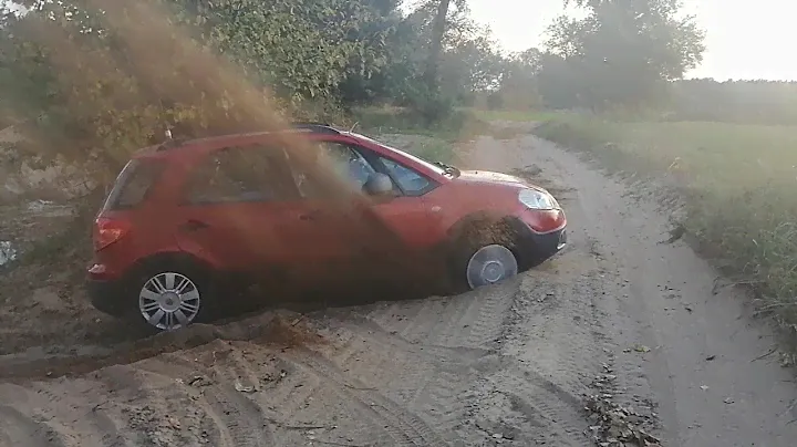Fiat Sedici 4x4 light offroad water, mud, sand