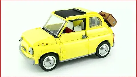 LEGO Creator Exclusive 10271 Fiat 500 Speed Build - Brick Builder