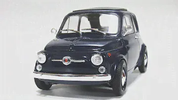 #43　1/24 フィアット 500F 製作記 / TAMIYA  FIAT 500F Building［Eng Sub］